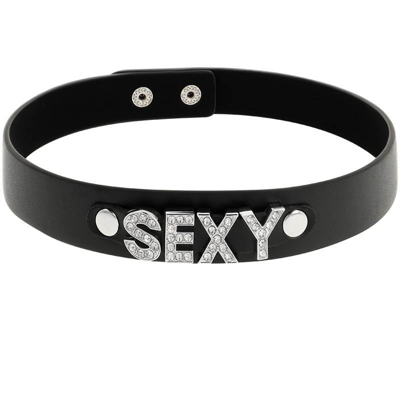 coquette chic desire ras de cou sexy en cuir vegan