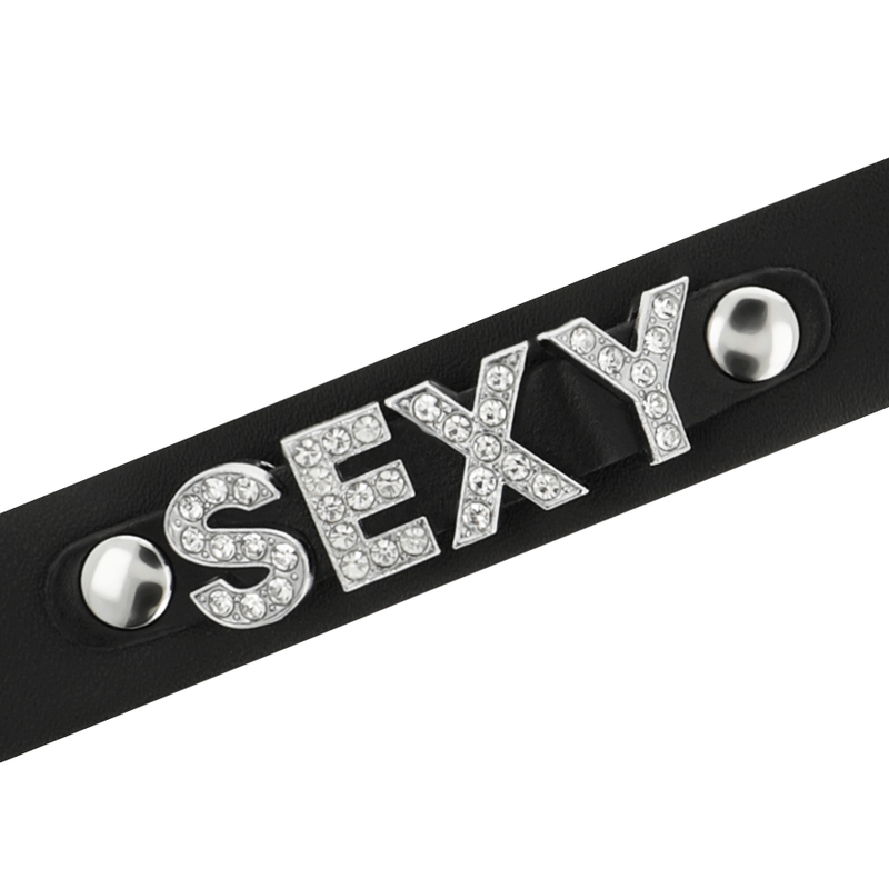 coquette chic desire ras de cou sexy en cuir vegan