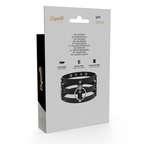 Ras de cou cuir végan style fétiche réglable — emballage produit