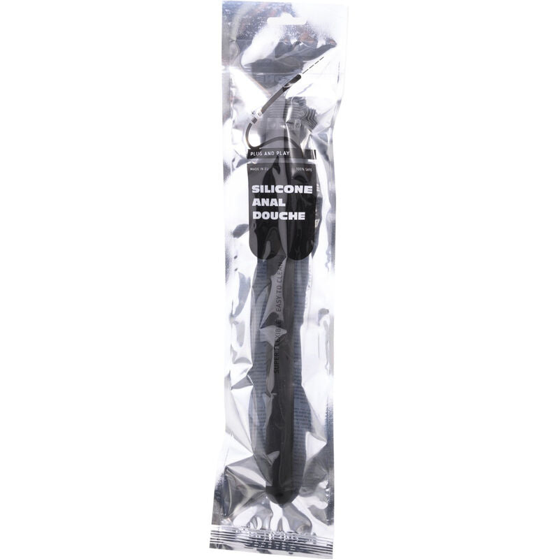 all black douche anal silicone 27 cm