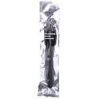 Douche anale All Black sous blister Silicone Anal Douche, canule noire de 27 cm a système stopper et adaptateur universel, fabrication européenne pour l hygiène intime.
