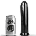 Gode noir épais en silicone — vue principale