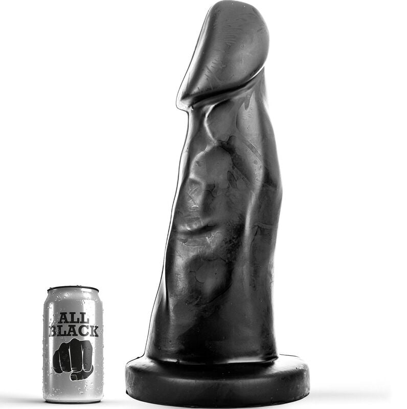 Grand dong courbé noir tige profonde — vue principale