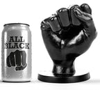 Plug anal fisting All Black silicone — vue principale