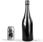 Plug anal All Black forme bouteille champagne — vue principale