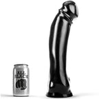 Grand dong droit noir tige longue ferme — vue principale