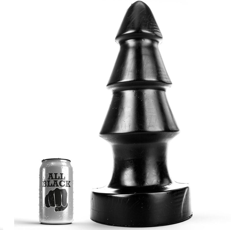 Plug anal All Black forme sapin — vue principale