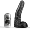 Gode All Black flexible et veiné — vue principale