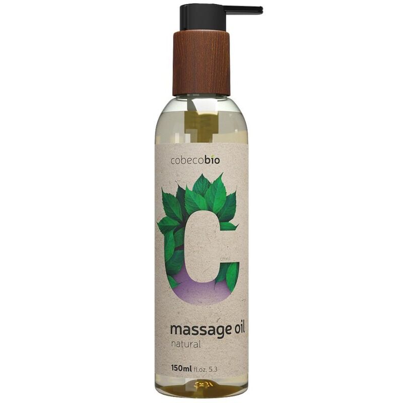 cobeco huile de massage bio naturelle 150 ml