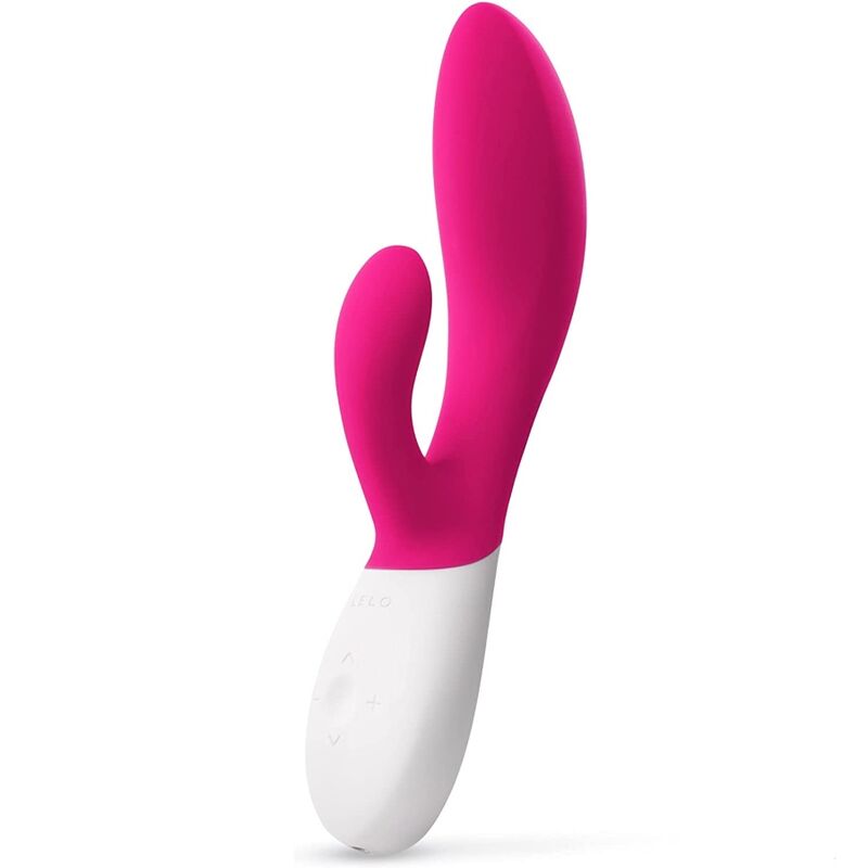 Vibromasseur rabbit point G et clitoris à mouvement de vague — détail texture surface
