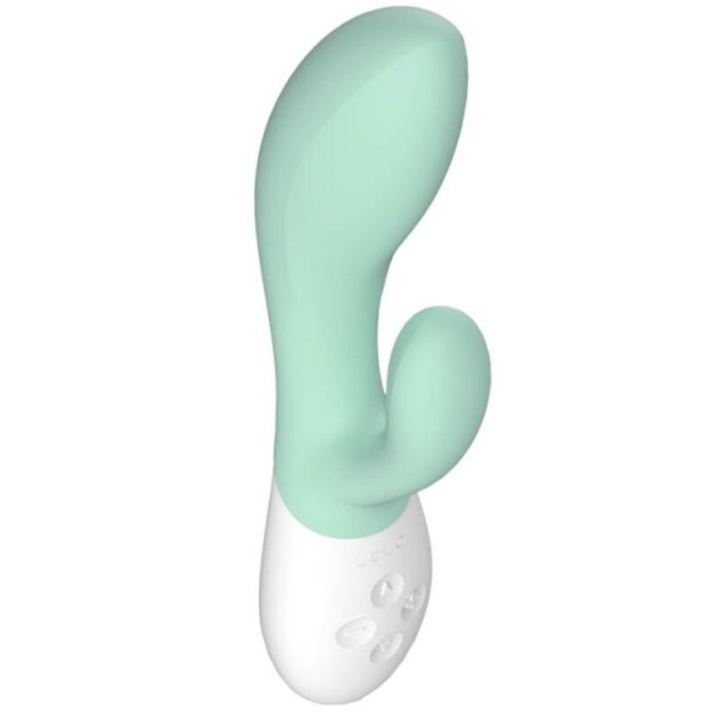 Vibromasseur rabbit double action point G et clitoris Ina — détail produit