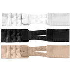 Rallonges de soutien-gorge flexibles 2 crochets lot de 3 — vue principale