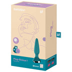 satisfyer vibrateur plug ilicious 1 plug vert