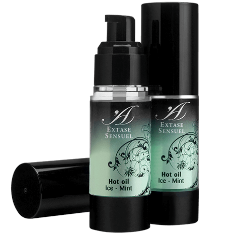 Huile de massage glacée menthe-eucalyptus 100 ml — détail produit