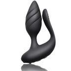 Vibrateur couple télécommandé Cocktail silicone — vue de dos