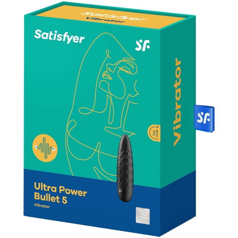 Mini vibromasseur clitoridien Ultra Power Bullet 5 — détail texture surface