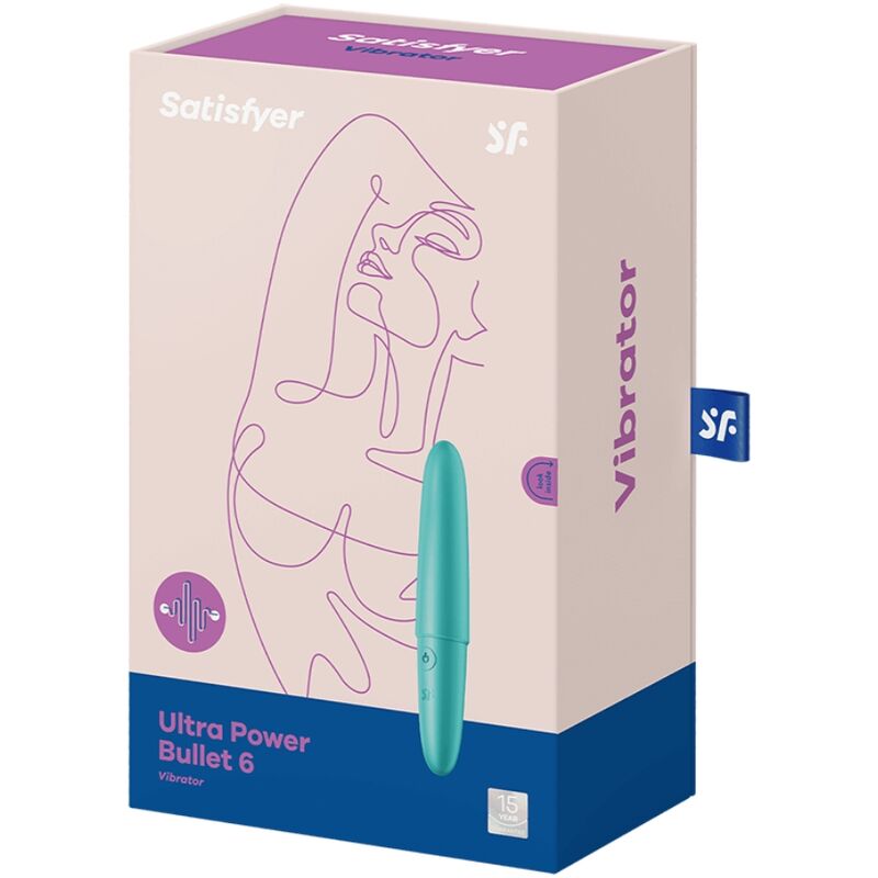 satisfyer ultra power bullet 6 turquoise