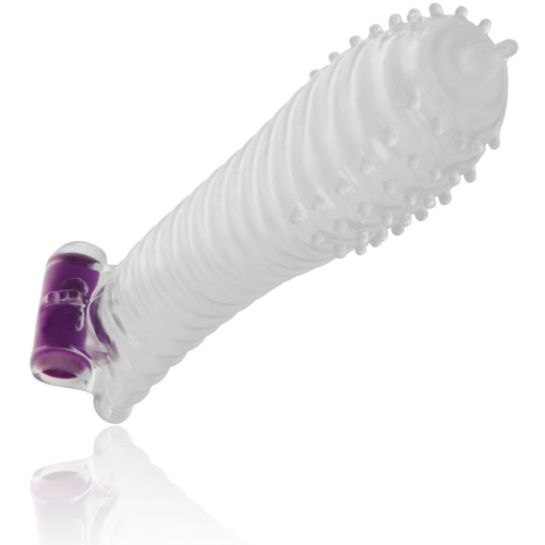 Texturierte Penis-Hülle Ohmama mit vibrierender Kugel