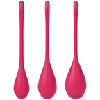 Coffret de boules de Kegel en silicone trois poids — détail base