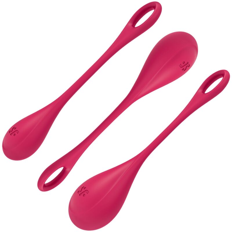 Coffret de boules de Kegel en silicone trois poids — emballage produit
