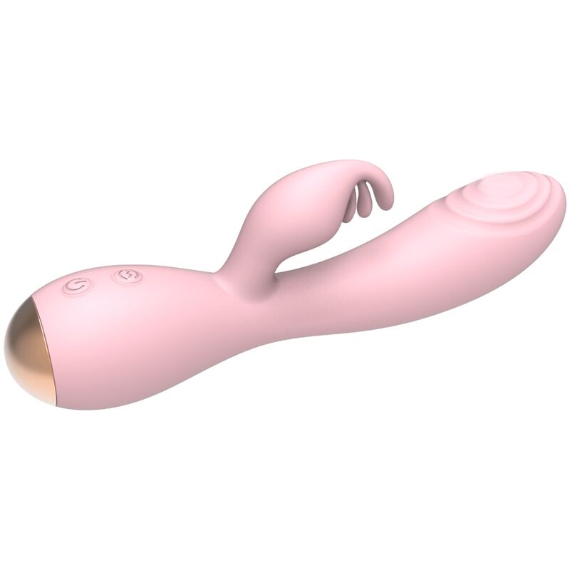 Vibromasseur rabbit double moteur rechargeable — vue de dos