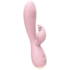 Vibromasseur rabbit double moteur rechargeable — vue rapprochée