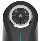 Milker Stroker - gros plan sur le panneau de commande tactile (vibration, pulsation, marche/arret, vitesse)