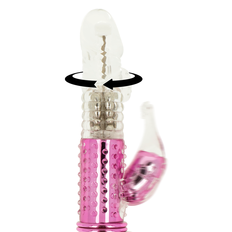 ohmama vibrateur avec fonction de rotation et stimulateur de clitoris
