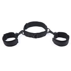 ohmama fetish menottes et collier en nylon