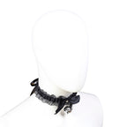 Collier fétiche dentelle avec cloche — vue principale