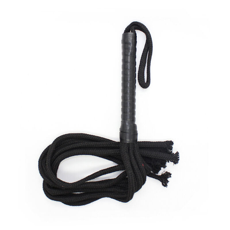Fouet à lanières type martinet — vue rapprochée
