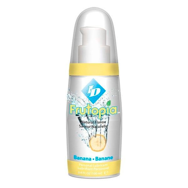 Lubrifiant gourmand saveur banane — détail produit