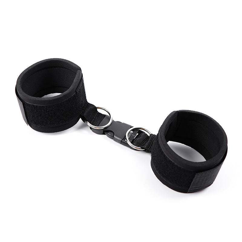 ohmama fetish neoprene attaches poignets attaches et boucles
