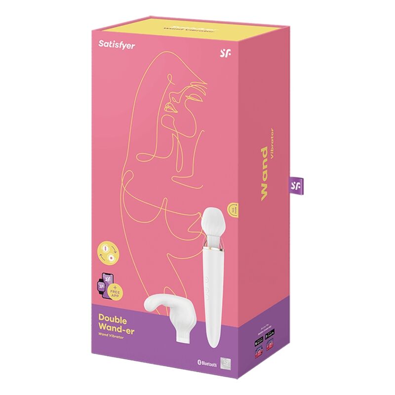 satisfyer application double wander blanche