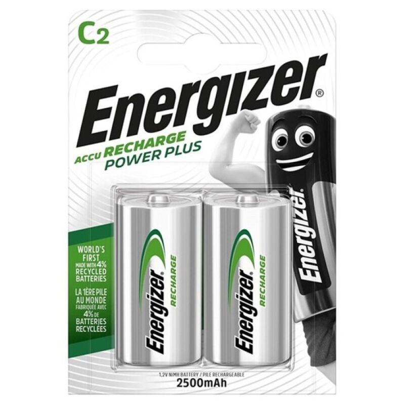Batterie rechargeable HR14 C NiMH Energizer 2500mAh — vue principale