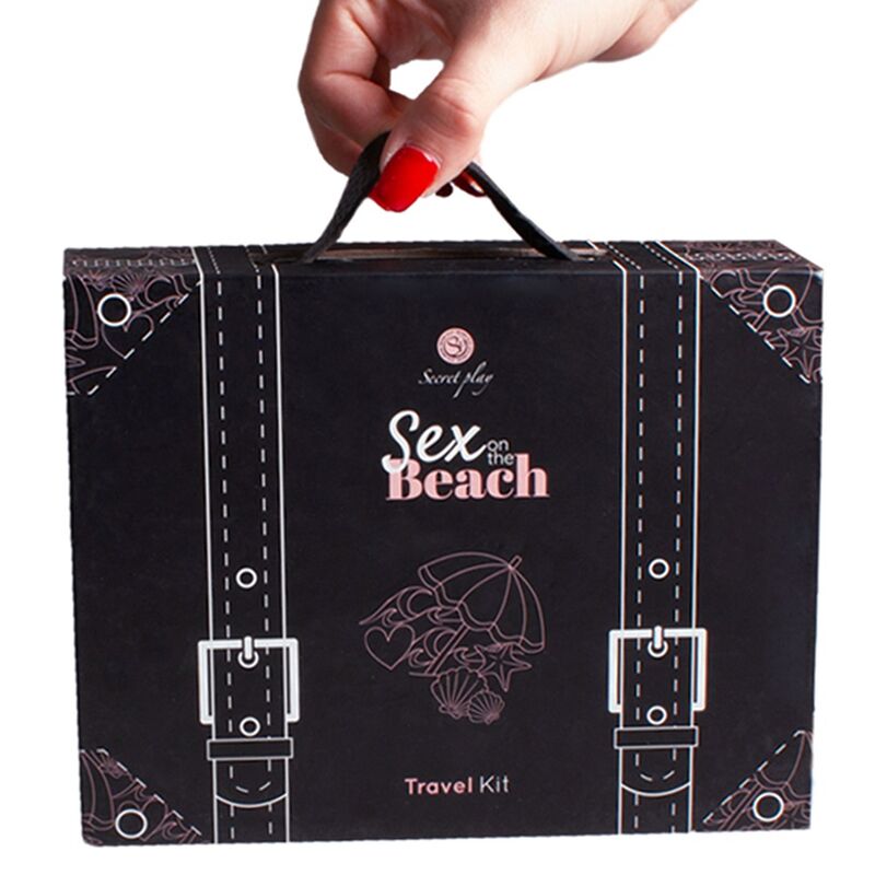 Kit de voyage couple Beach Play 40 cartes et accessoires — détail produit