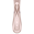 Vibromasseur rabbit chauffant connecté Hot Lover Satisfyer — comparatif dimensionnel