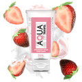 Lubrifiant gourmand saveur crème de fraise — vue principale