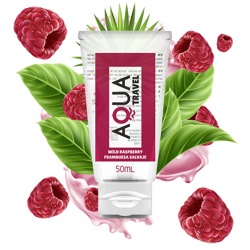 Lubrifiant comestible framboise sauvage 50 ml — vue principale