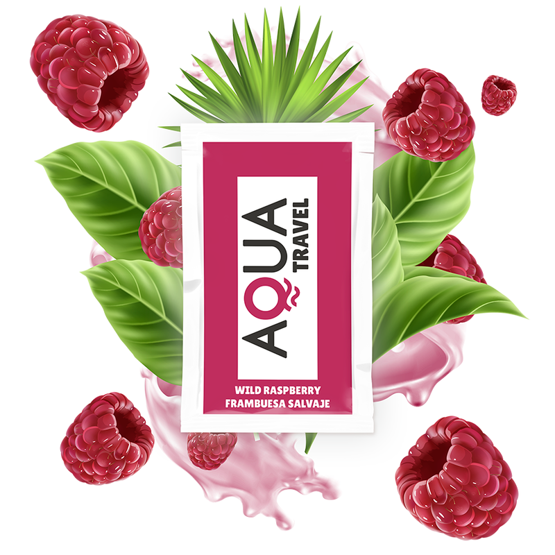Lubrifiant Aqua Travel framboise sauvage 6 ml