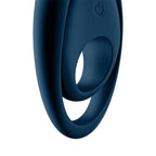 satisfyer vibrateur anneau glorious duo bleu