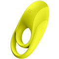 Double anneau vibrant avec stimulateur clitoridien — vue principale