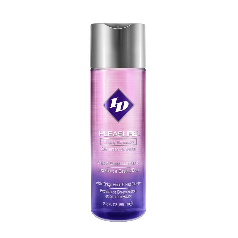 Lubrifiant base eau effet picotement stimulant — détail texture surface