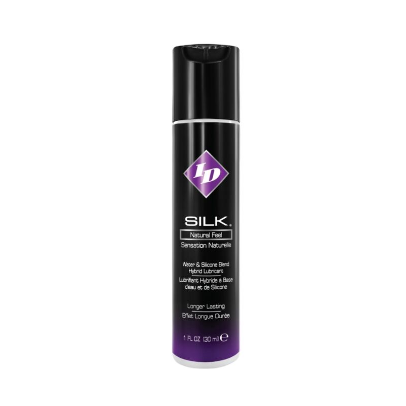 Lubrifiant hybride eau et silicone Silk — vue de dos