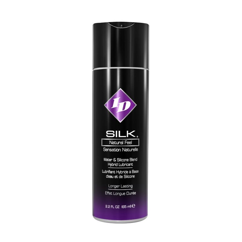 Lubrifiant hybride eau et silicone Silk — détail texture surface