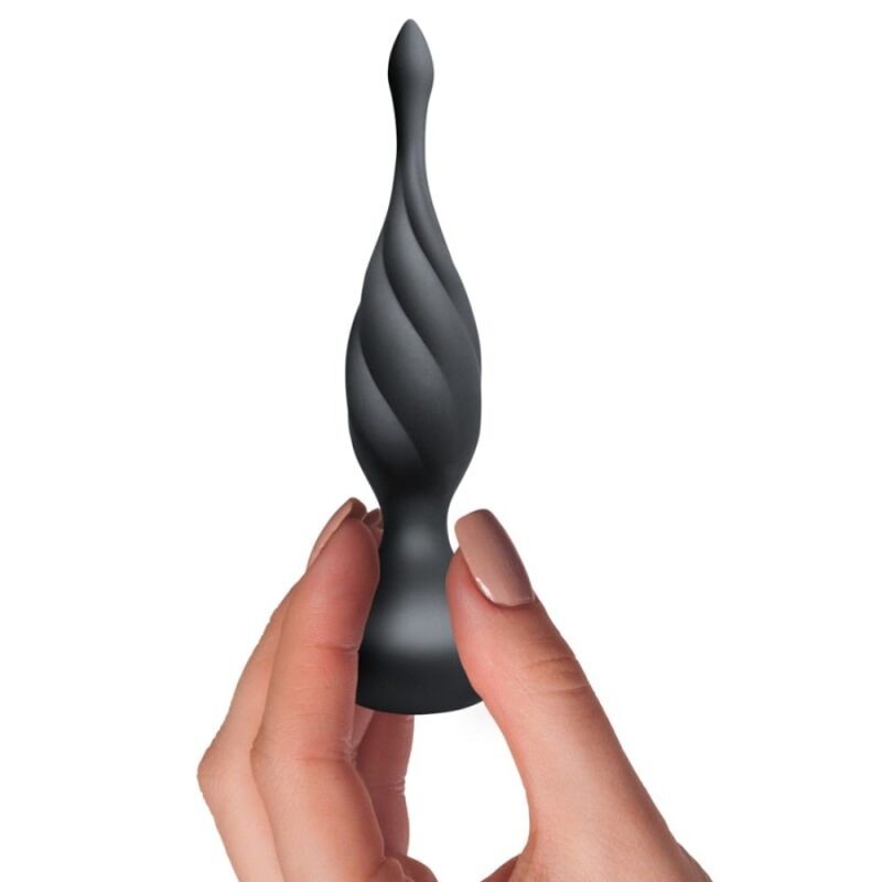 Stimulateur anal Discover silicone avec télécommande — vue de profil