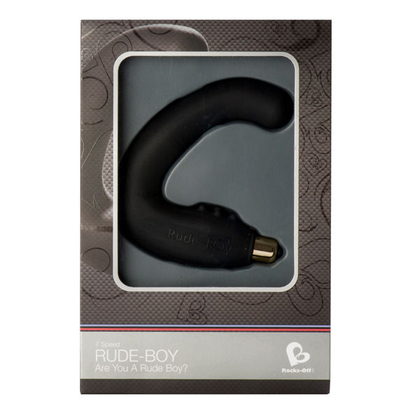 rocks off rude boy mle g spot massager 7 v noir
