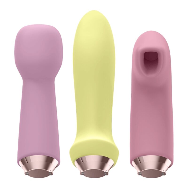 Coffret Marvelous Four vibromasseur et air pulse silicone — vue de dos