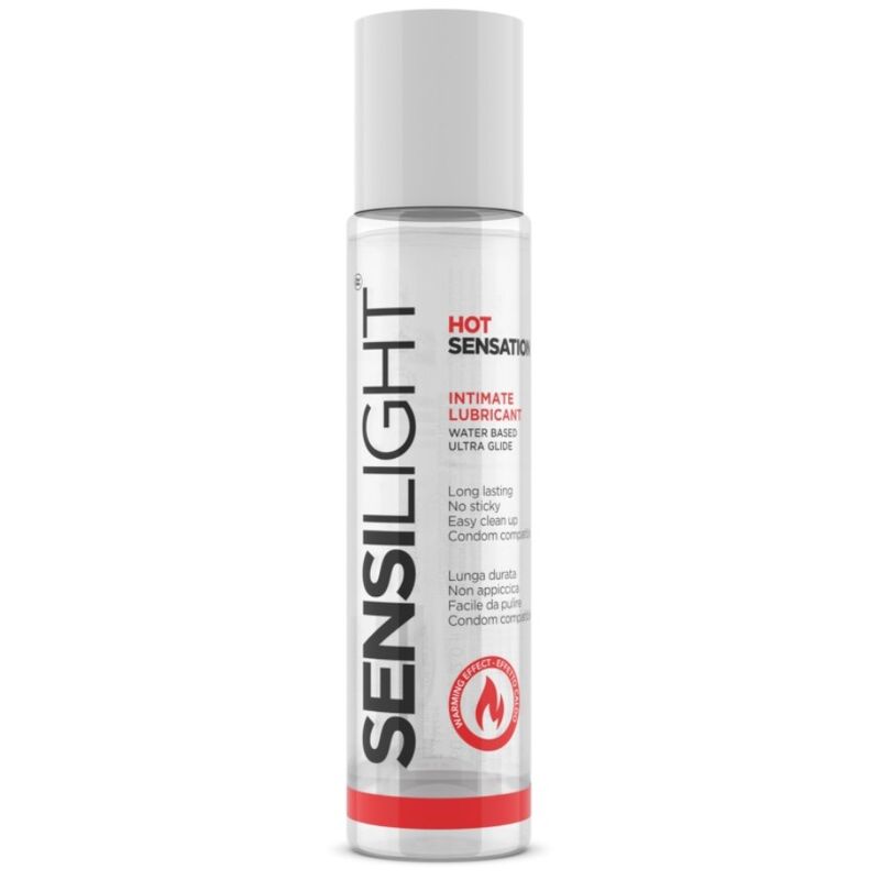 Lubrifiant effet chaleur base eau Sensilight HOT 60 ml — vue principale