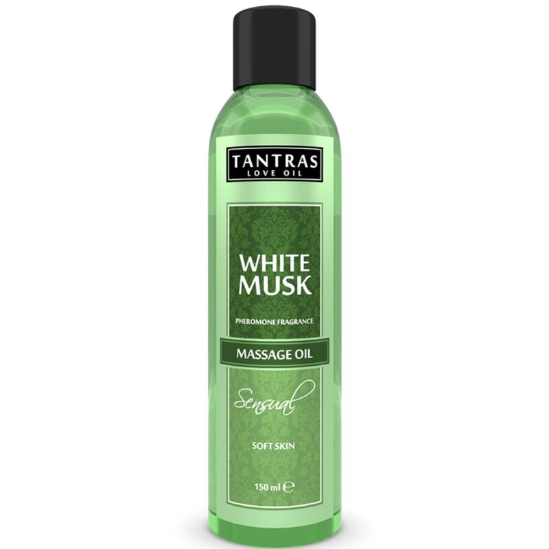 Huile de massage sensuelle Tantras White Musk 150 ml — vue principale